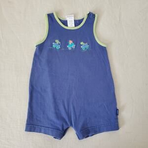 Vintage Giraffes in Trucks Romper 6-9 months
